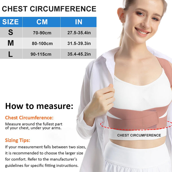 Comfort Posture Support Brace